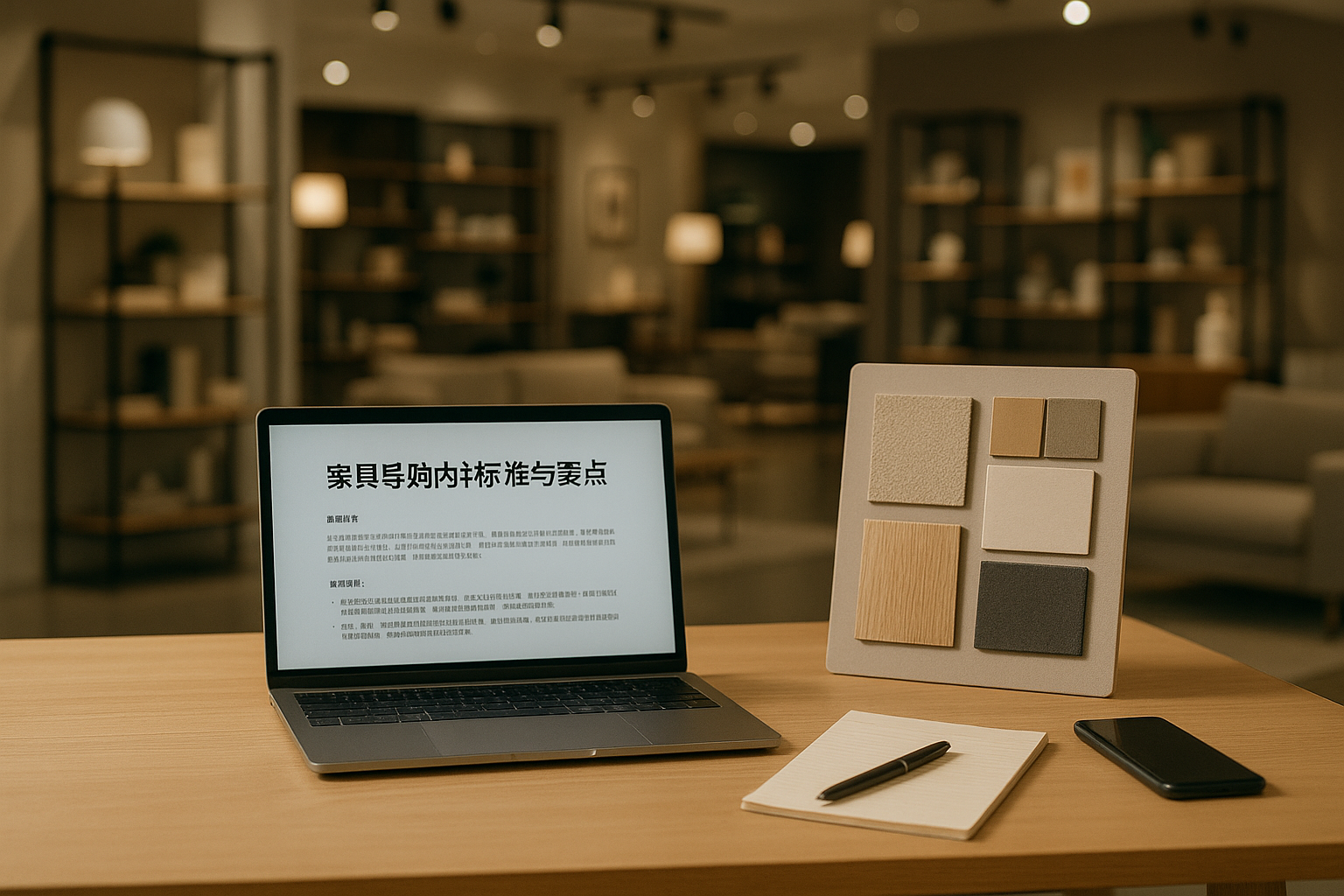 家具导购内容都要有哪些基础信息？