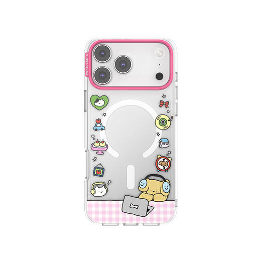 【青青呼吸】小狗幸福小事 POPCASE手机壳 MagSafe Popcase磁吸款 透明 小狗 拼贴 iPhone17/16/15/14 商品图2