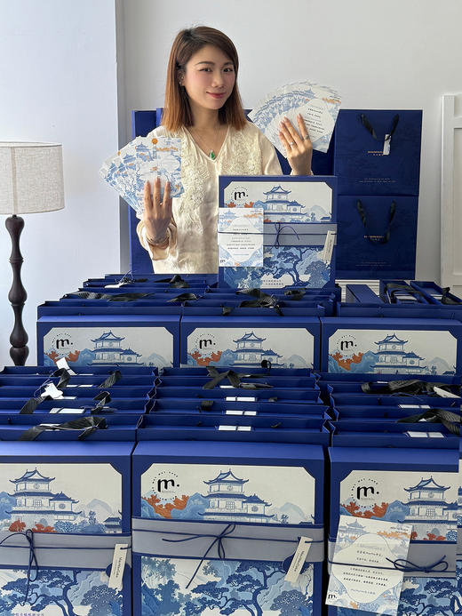 【10盒套餐·团购划算】鹏城映月·文创月饼中秋臻礼 商品图0