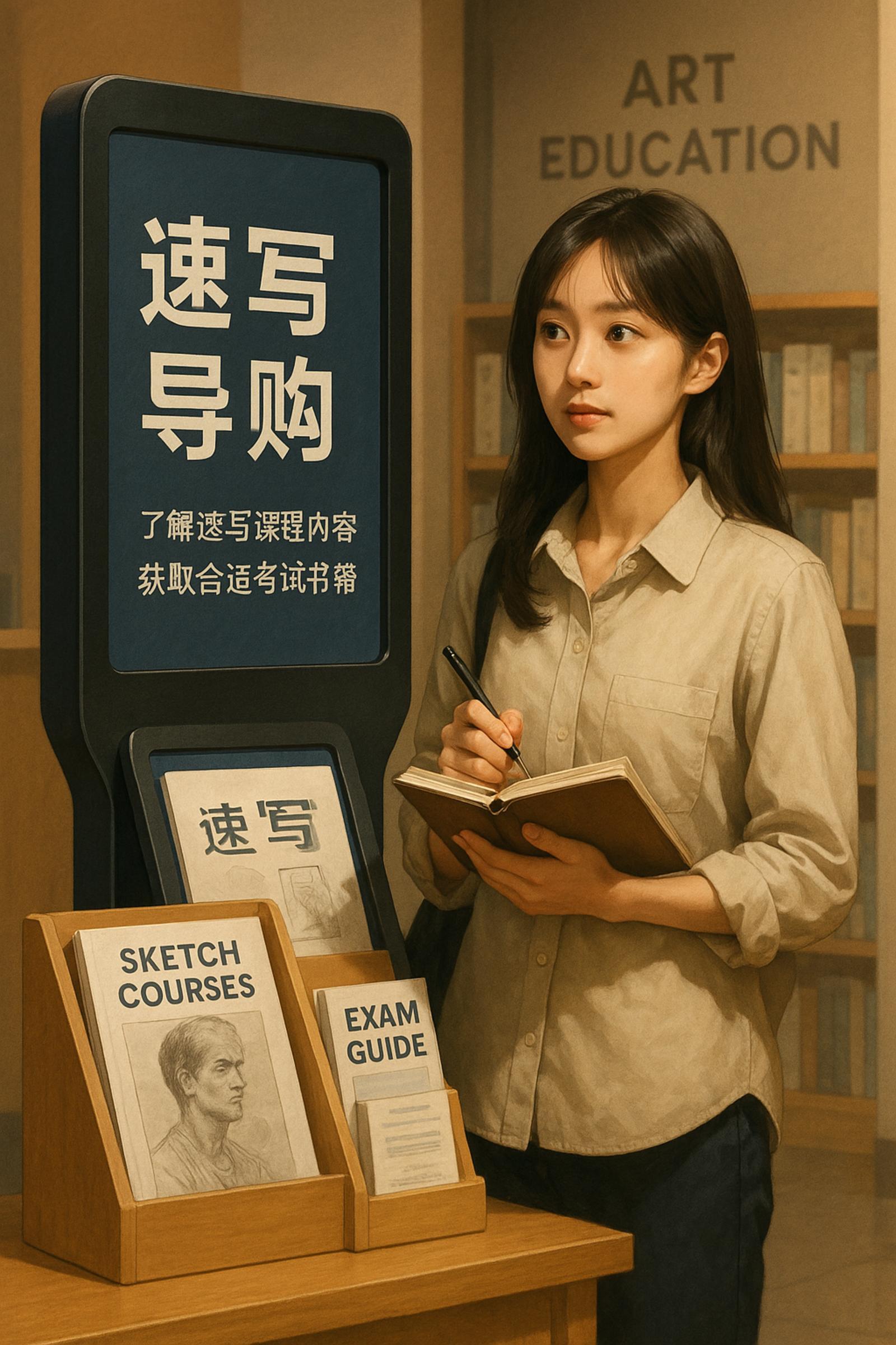 速写导购主要讲什么内容?