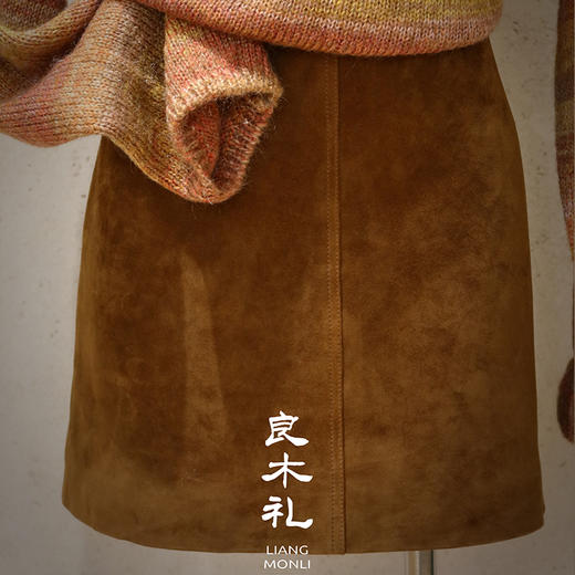 良木礼羊皮半裙（Q258480） 商品图1