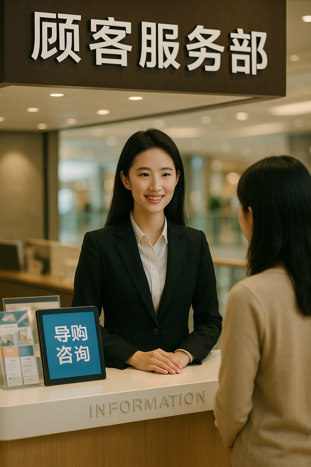 商场导购一般归属于哪个部门？