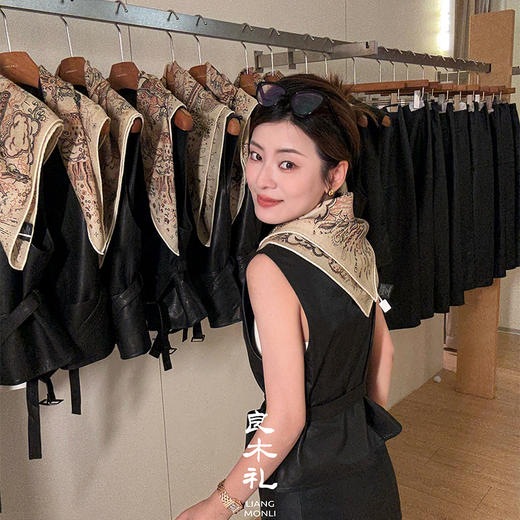 【预售7天】良木礼羊皮马甲(Q2591826) 商品图0