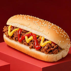 辣味墨西哥热狗칠리핫도그