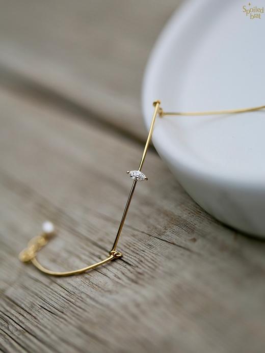 SpoiledBrat Jewelry18K金钻石手镯 商品图5