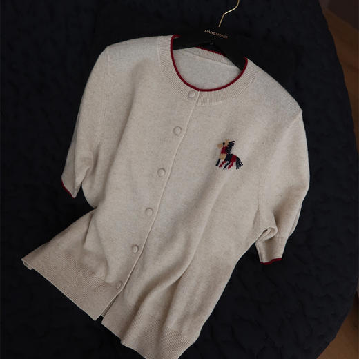 【预售7天】良木礼山羊绒开衫（Q2584261） 商品图1