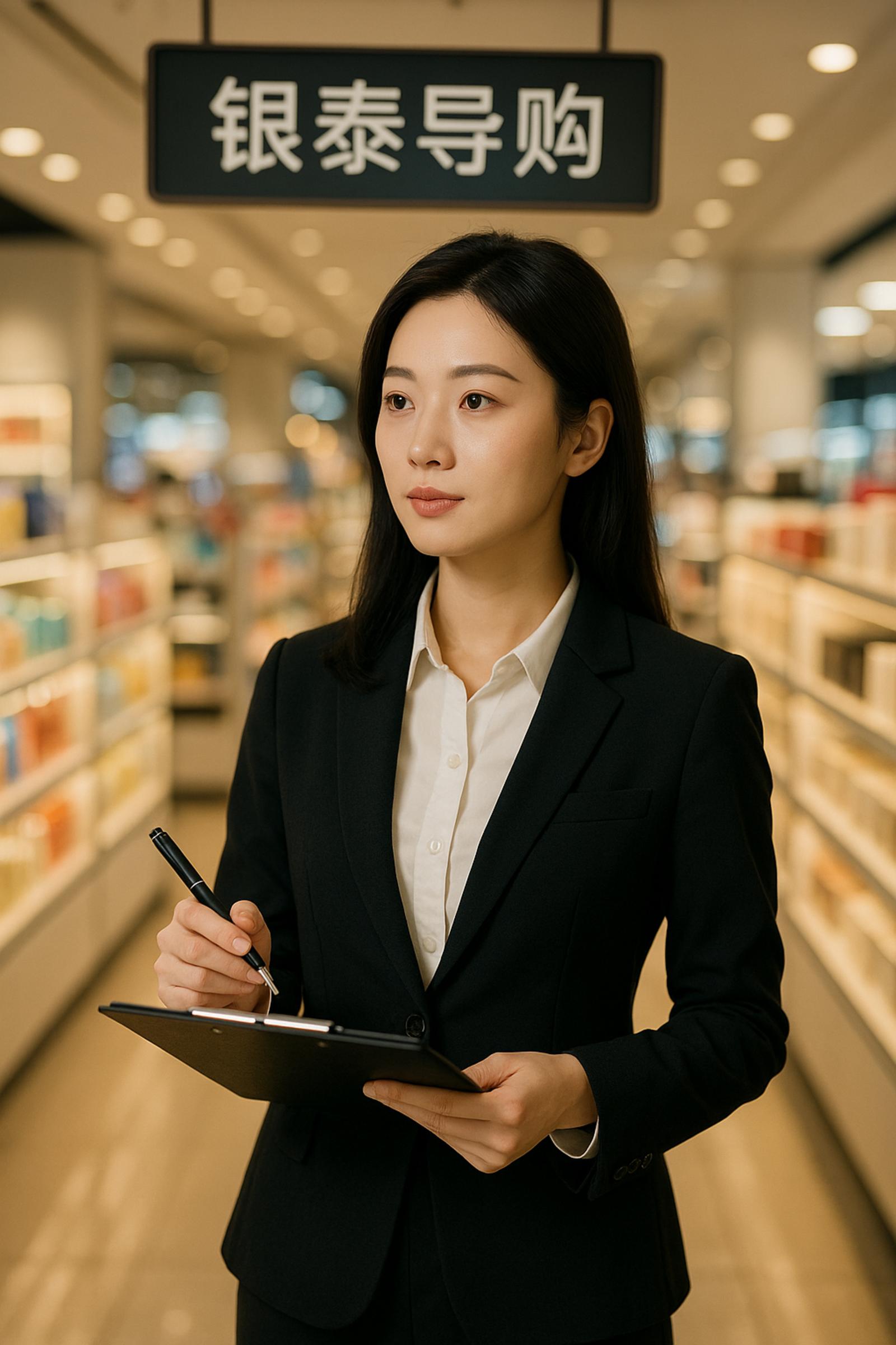 银泰导购每天都要做哪些事?