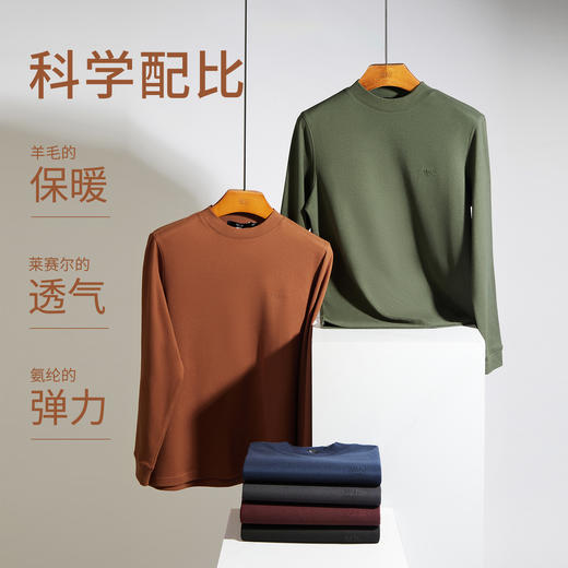 【名盾】圆领长袖T恤M0CL20Y56A 商品图5