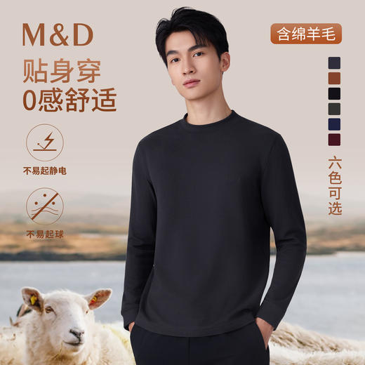 【名盾】圆领长袖T恤M0CL20Y56A 商品图0