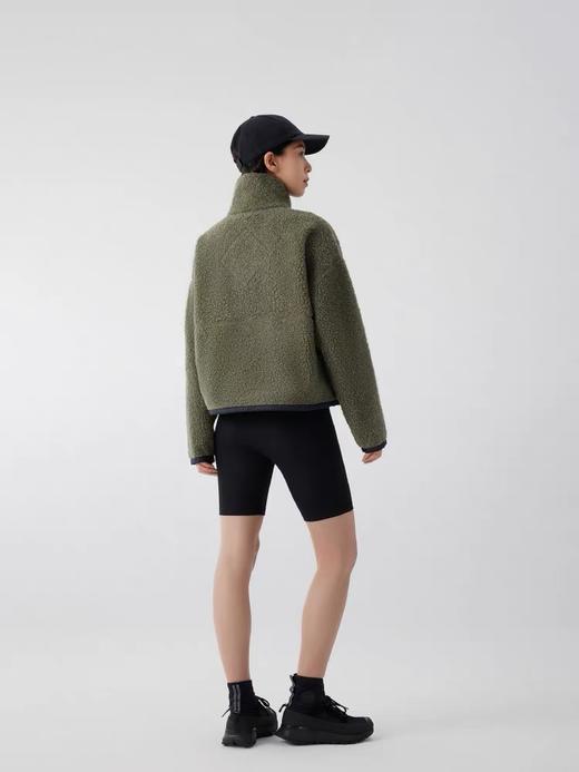 CANADA GOOSE加拿大鹅 Simcoe 女士黑标羊毛拉链毛衣夹克 商品图5