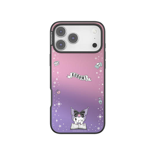 【漂浮魔法屋】Kuromi的魔法世界 PopSockets X Kuromi 合作系列 POPCASE手机壳 MagSafe Popcase磁吸款 紫色  iPhone17/16/15/14/13 商品图2