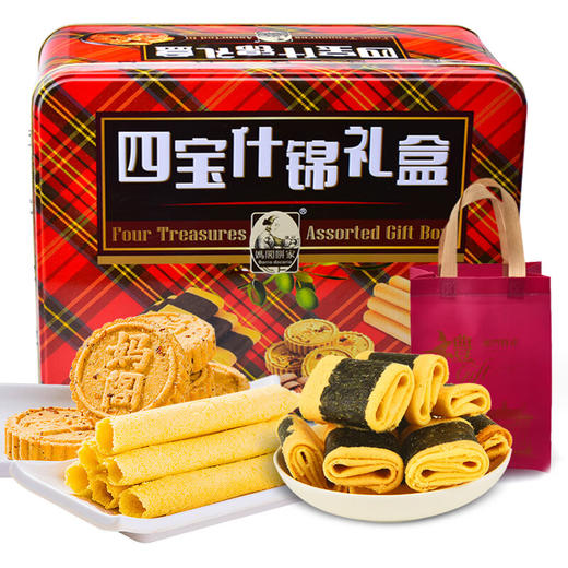 妈阁饼家鸡蛋卷/妈阁四宝448g 香酥可口甄选美味齐分享 055591/055592 商品图1