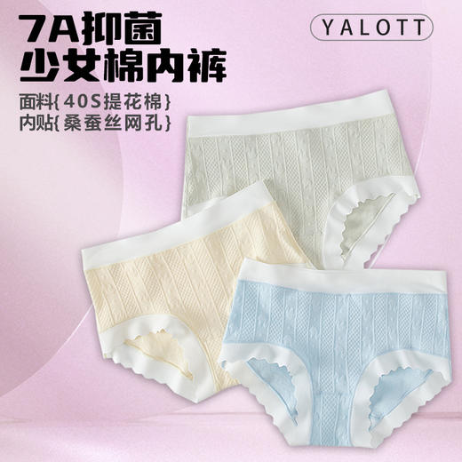 【雅兰特】少女内裤1条装/3条装 商品图0