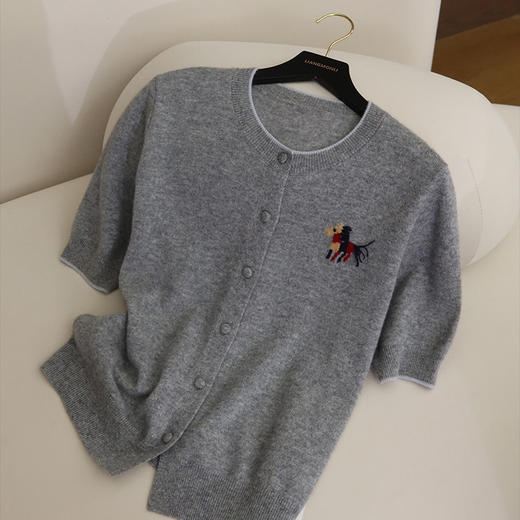 【预售7天】良木礼山羊绒开衫（Q2584261） 商品图0