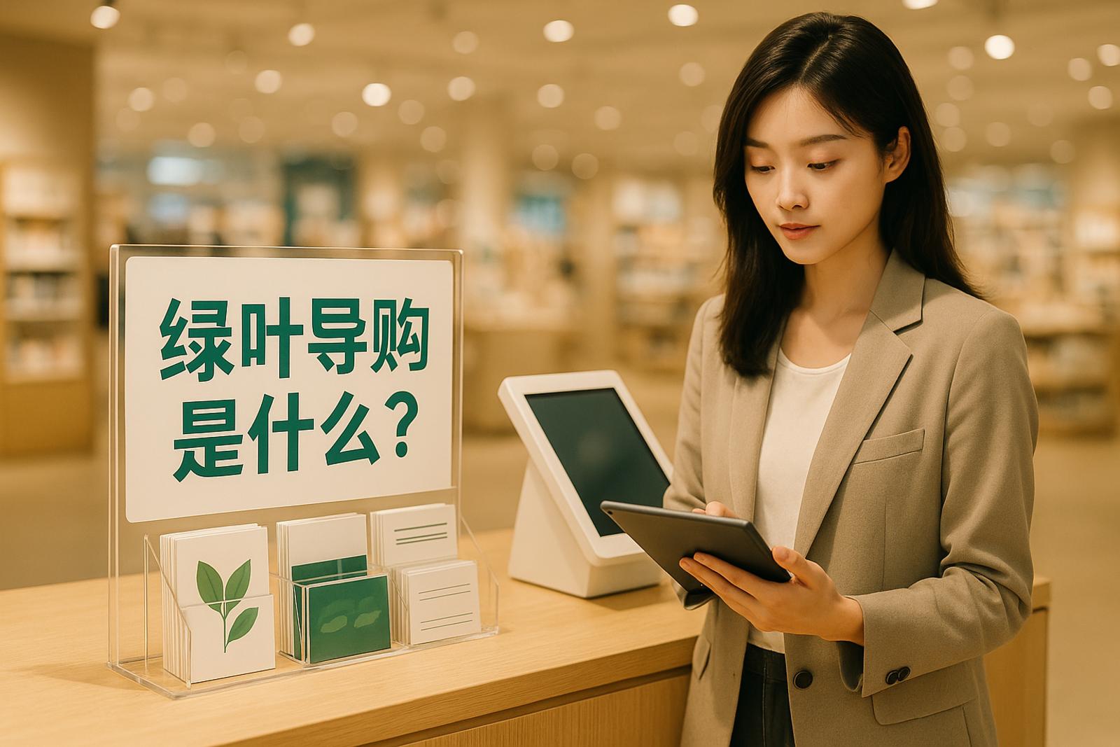 绿叶导购具体指谁?起源于哪些场景?