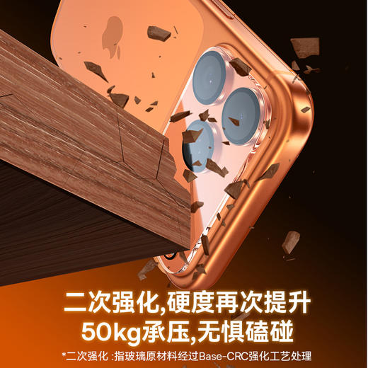 【69元3件】倍思 晶瓷系列 高清全框镜头膜 iPhone15-17系列 双片装 透明 双片装 商品图5