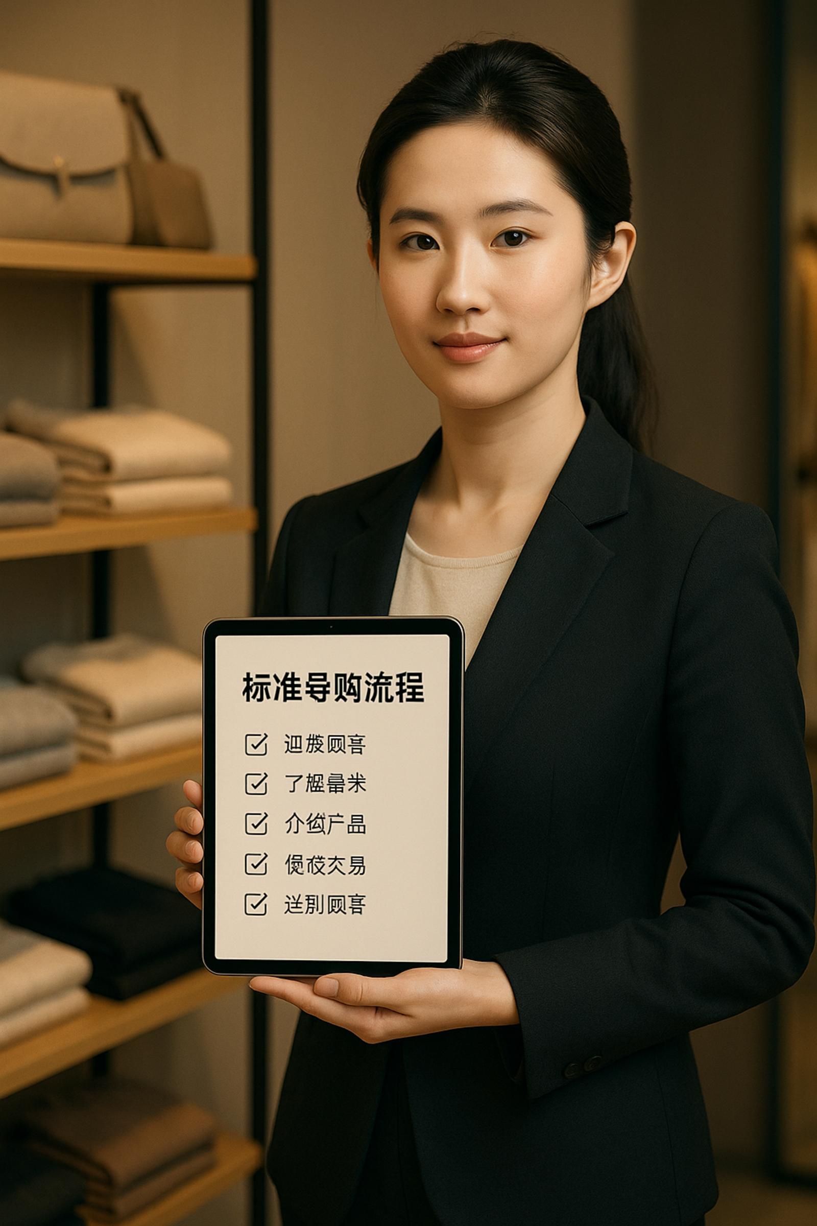 门店接待第一步要怎么做?