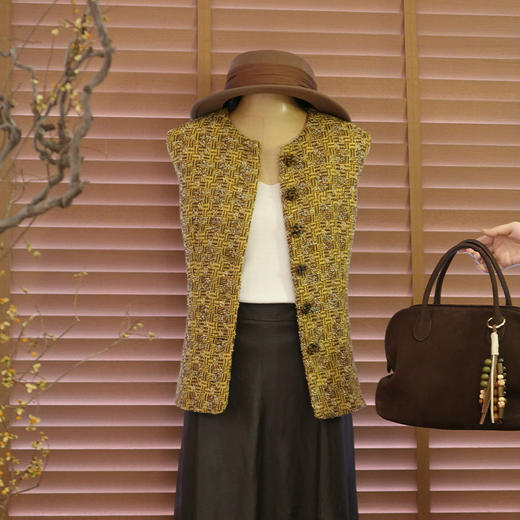 【特价不退不换】【预售7天】良木礼小香马甲（Q258496） 商品图0