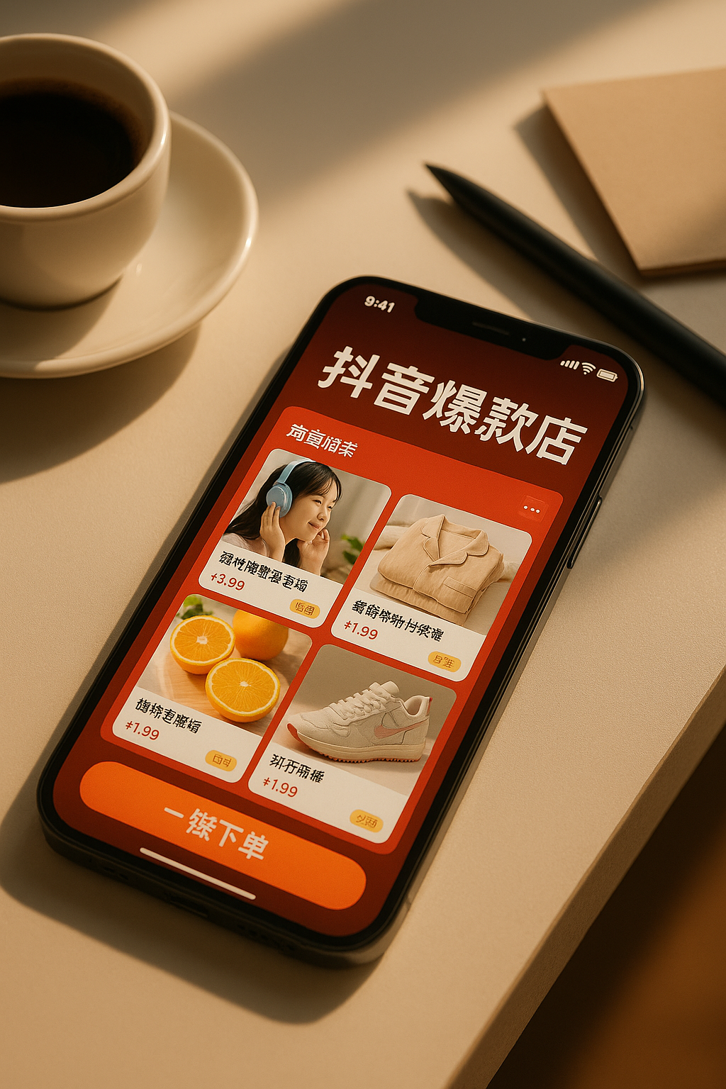 如何打开抖音爆款店小程序进行购物？
