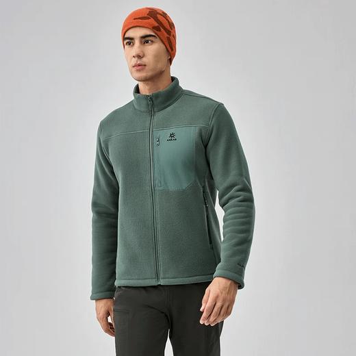 KLS立领抓绒外套男冬款轻量保暖户外运动登山徒步 商品图1