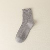 袜子纯棉男款中筒女性中性全棉双针袜透气吸汗商务休闲纯色袜子/双 商品缩略图7