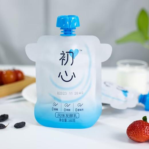 新希望·雪兰自立袋初心酸奶 160g 商品图0