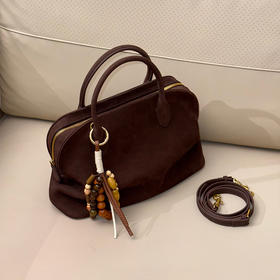 良木礼牛皮手拎包（挂件）（Q2591616）