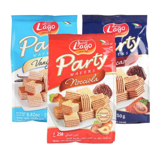 爱利地威化饼干可可味/牛奶咖啡味/榛子味/香草味250g mini小块美味酥脆不易碎 050998-1/050998-2/050998-3/050998-4 商品图0