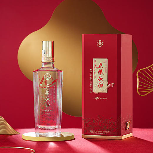 【年货节】五粮头曲 上市10周年感恩版 52度 浓香型 500ml x2 商品图2
