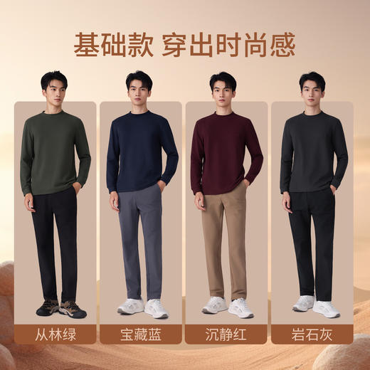 【名盾】圆领长袖T恤M0CL20Y56A 商品图3