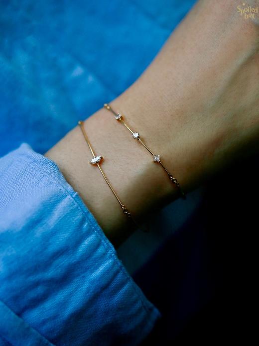 SpoiledBrat Jewelry18K金钻石手镯 商品图1