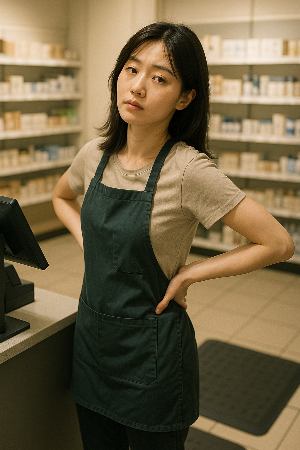 长时间站立为何引发腰酸？