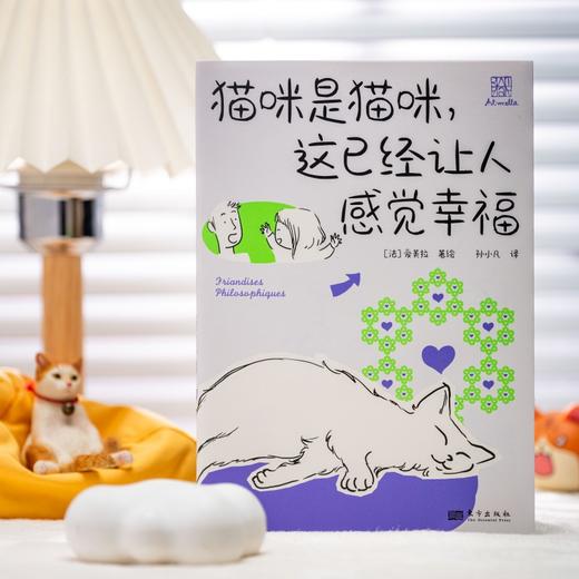 猫咪是猫咪，这已经让人感觉幸福（法） 爱美拉 著 心理师手绘系漫画故事 商品图1