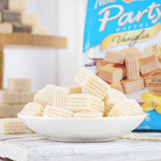 爱利地威化饼干可可味/牛奶咖啡味/榛子味/香草味250g mini小块美味酥脆不易碎 050998-1/050998-2/050998-3/050998-4 商品图1