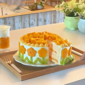 【花花芒果千层】热卖款叮当CAKE生日蛋糕
