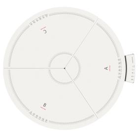 摩飞圆形折叠暖菜板MR8306