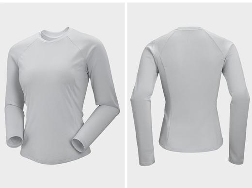 KLS圆领功能长袖T恤吸湿户外运动登山技术攀登女款 商品图1