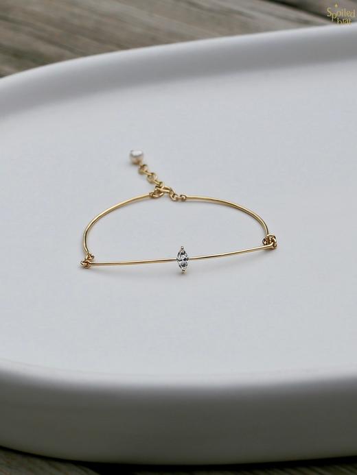 SpoiledBrat Jewelry18K金钻石手镯 商品图3