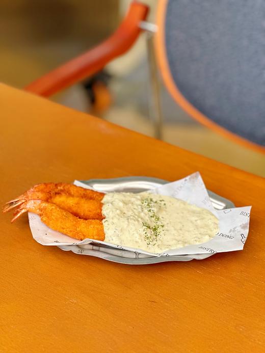 炸黑虎虾佐自制塔塔酱 商品图1