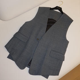 【预售7天】良木礼羊毛马甲（Q2584234）