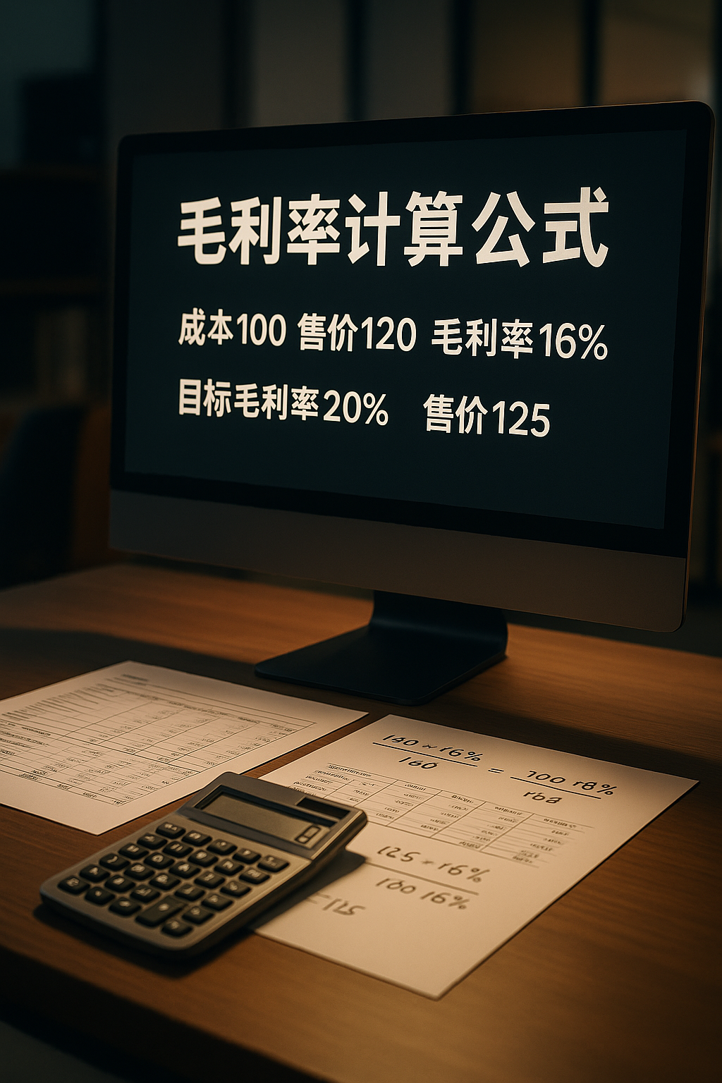 毛利率怎么算？精準(zhǔn)定價(jià)與盈利的實(shí)操方法