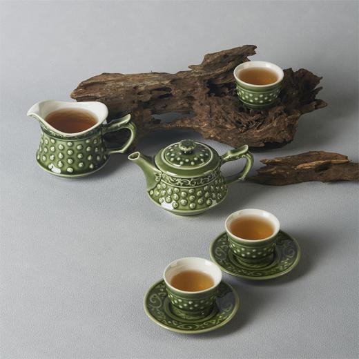 【茶具】乾坤茶具1壶6杯1茶海  壶200ml\杯40ml\茶海230ml 商品图0