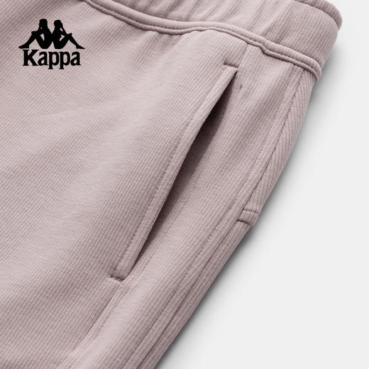 Kappa 25新款休闲针织裤加绒直筒长裤 女款K0F82AK82 商品图3