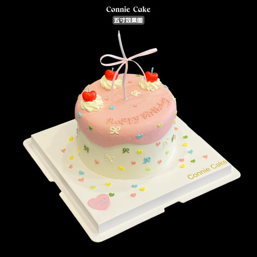 【樱桃萌主·甜蜜次元】—— 可爱风二次元动漫感装饰蛋糕，开启少女心梦幻之旅！ 商品图1