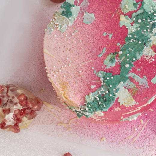 即将下架！2025新版「天秤座」山楂石榴花茶布蕾味蛋糕｜十二星座唯美星空系列 商品图2