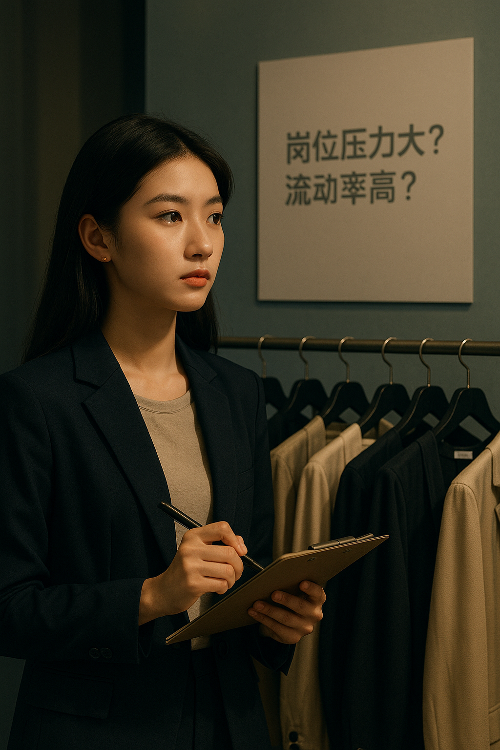 服装导购工作为什么流动性高？