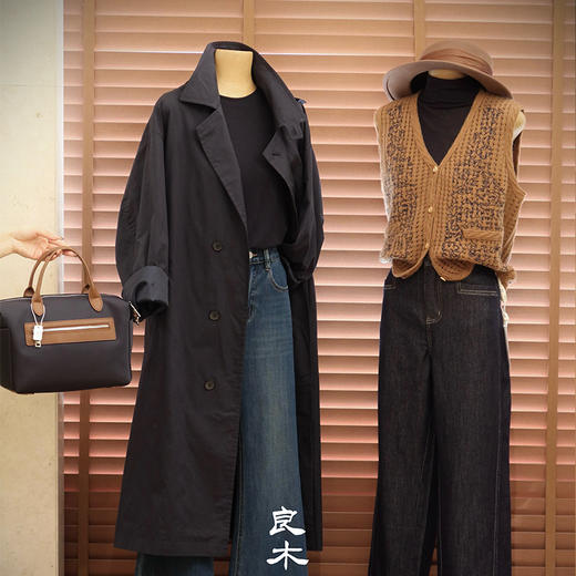 【部分现货】良木礼帽子风衣（361712） 商品图1