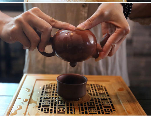 一物堂坭兴制半手工西施壶本色烧制茶壶紫砂西施单壶 商品图3