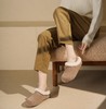 西村名物2025年冬季新款懒人一脚蹬勃肯鞋厚底增高毛毛鞋T25DM48481 商品缩略图3