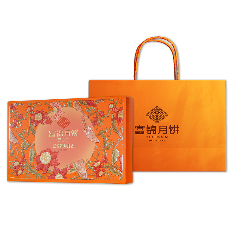 富锦富贵连连月饼礼盒500g(8枚装)